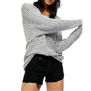 Free People Bright Lights V-neck Sweater